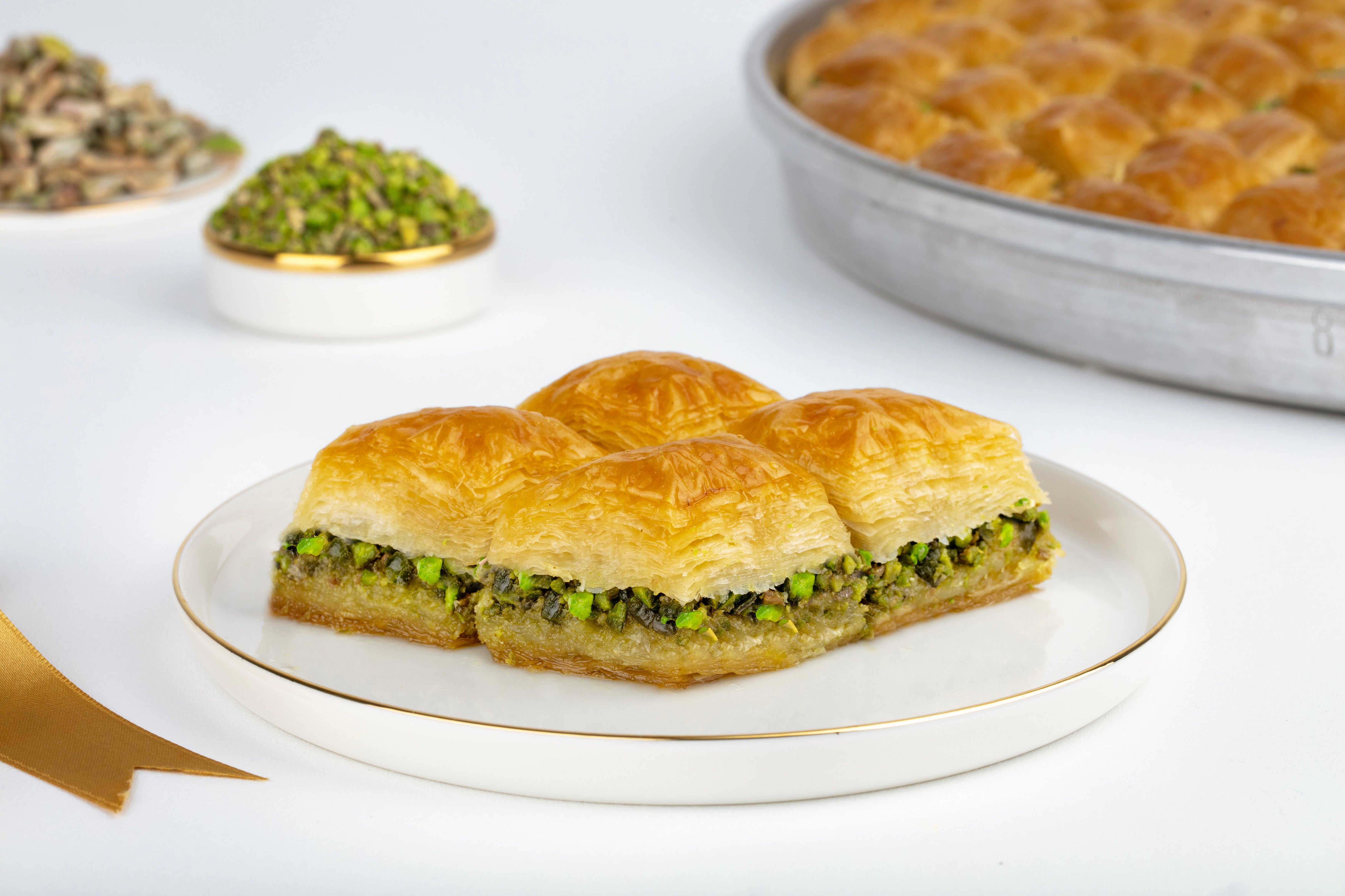 Pistachio baklava