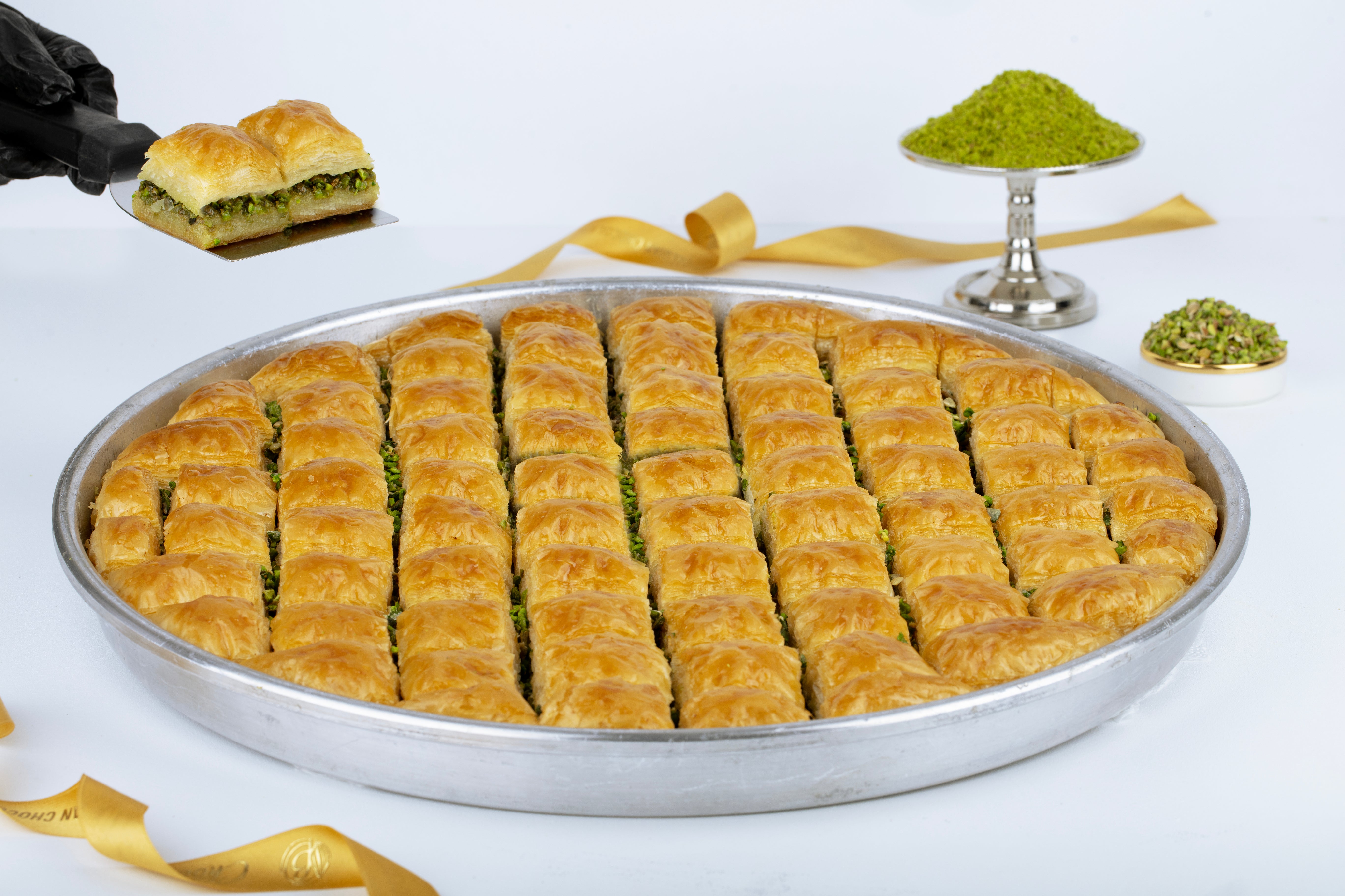 Pistachio baklava